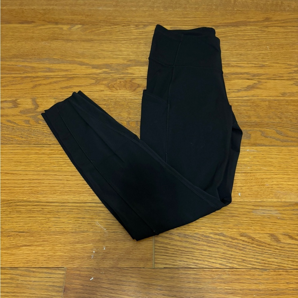 Lululemon Women’s Black Leggings 25 inch Size 6